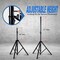 Pyle Universal Dual PA DJ Tripod 2 Speaker Stand Kit with Adjustable Height & Storage Bag Constructed PSTK107 - alternate 11